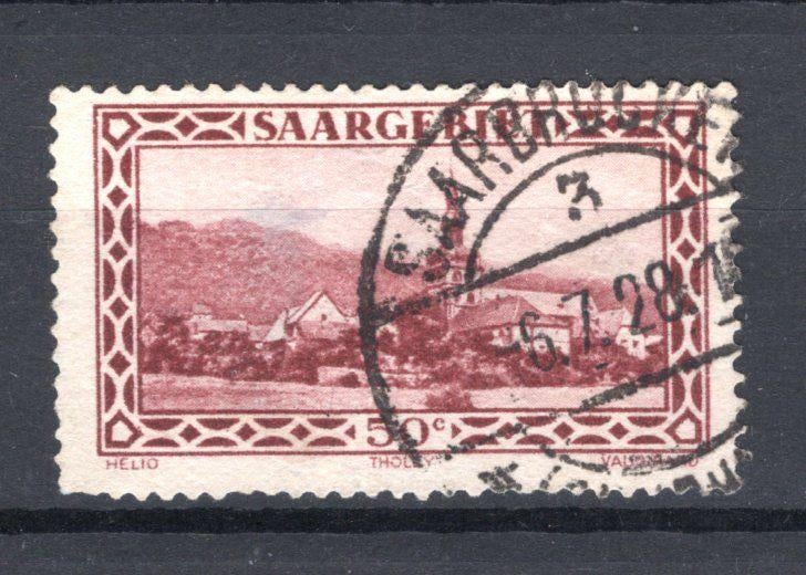 SAAR Yt. S22 gestempeld Dienstzegel 1927-1934, Postzegels en Munten, Ophalen of Verzenden, Gestempeld