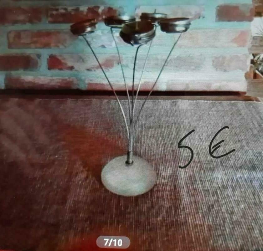 Bougeoir pour 5 bougies, Enlèvement ou Envoi, Neuf