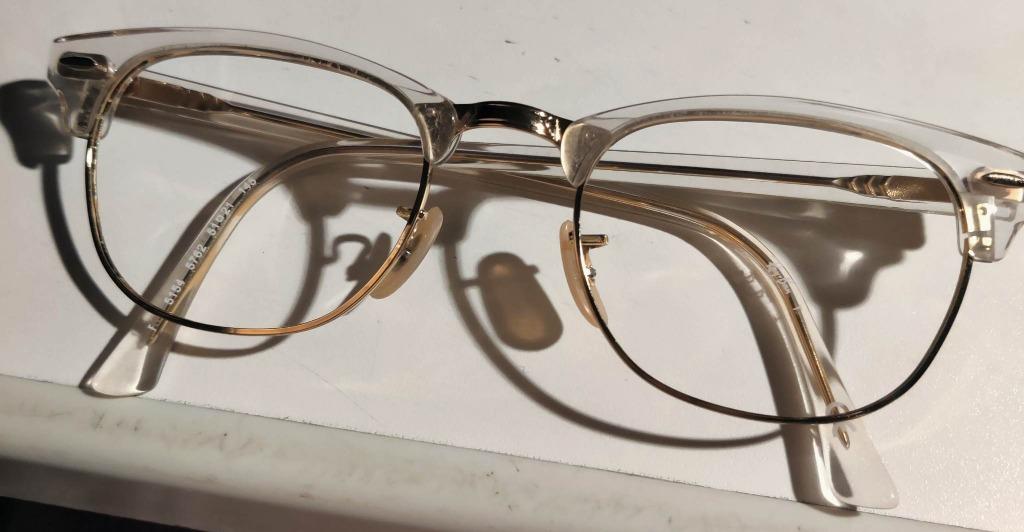 Ray Ban brilmontuur + hardcase + poetsdoekje, Gebruikt, Overige kleuren, Ophalen of Verzenden, Ray-Ban