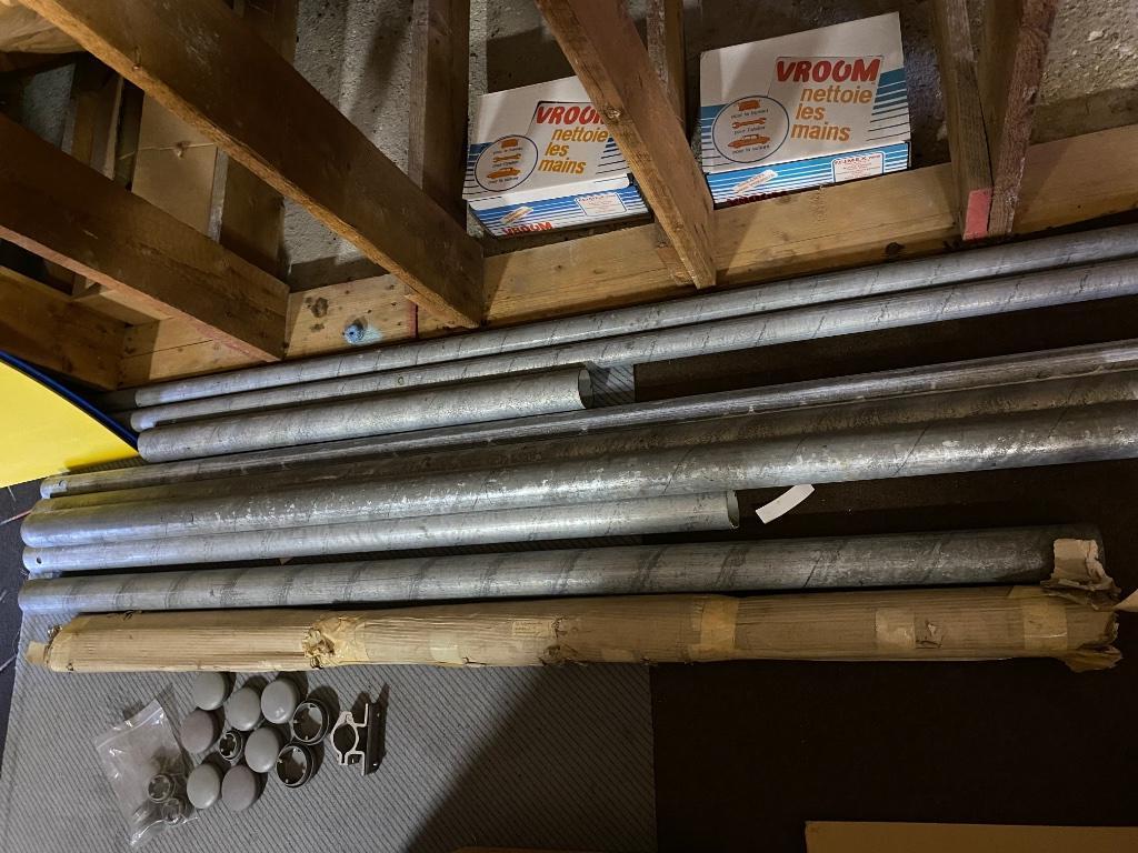 Gegalvaniseerde palen, Ophalen, Nieuw, 250 mm of meer, Overige typen