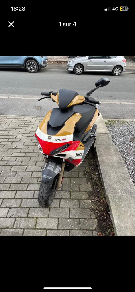 Scooter neco one limite édition, Fietsen en Brommers, Scooters | Piaggio, Ophalen, Benzine