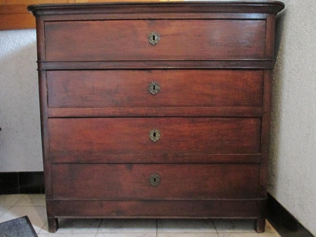 Commode ancienne, 3 ou 4 tiroirs, 25 à 50 cm, 100 à 150 cm, Enlèvement