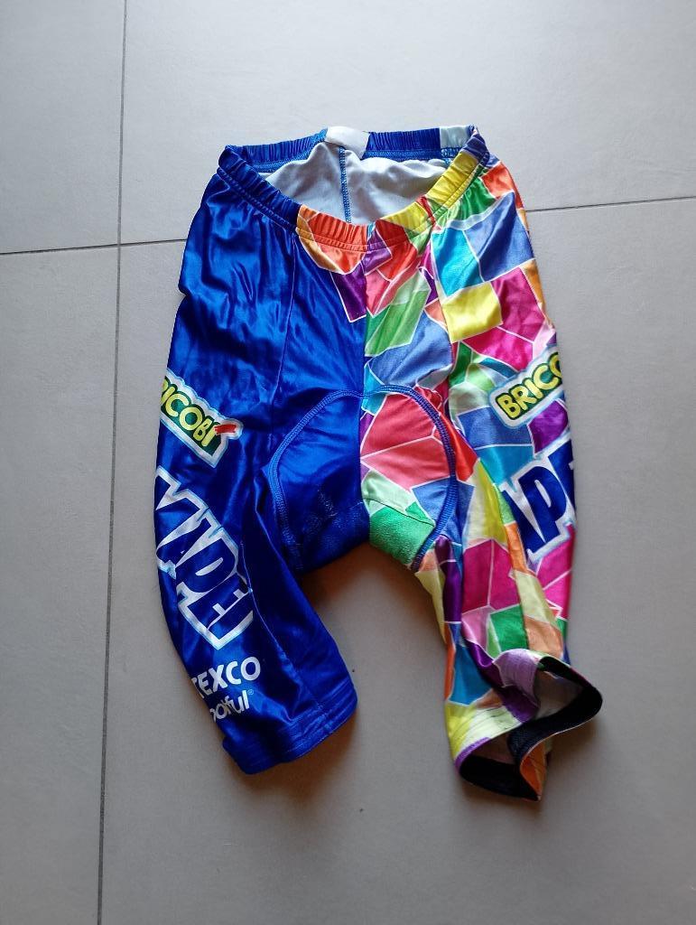 classic vintage retro koersbroek Brico Mapei maat ?, Ophalen of Verzenden, M