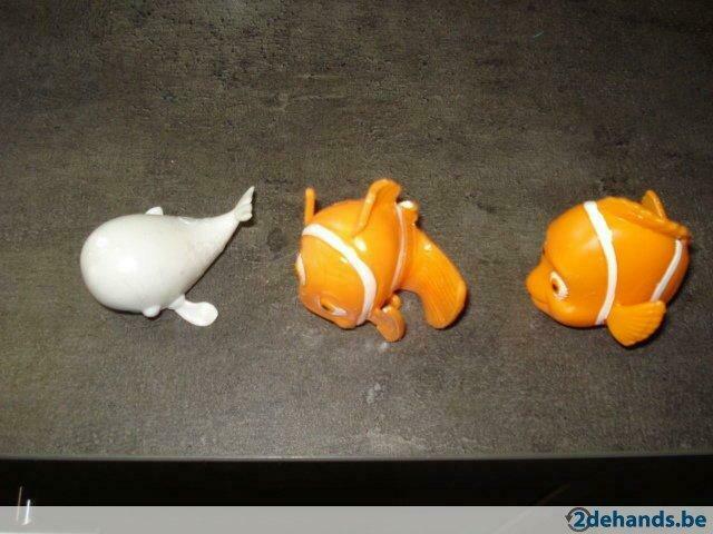 3 nieuwe figuurtjes mach/ems "Finding Dory", Verzamelen, Ophalen of Verzenden, Nieuw