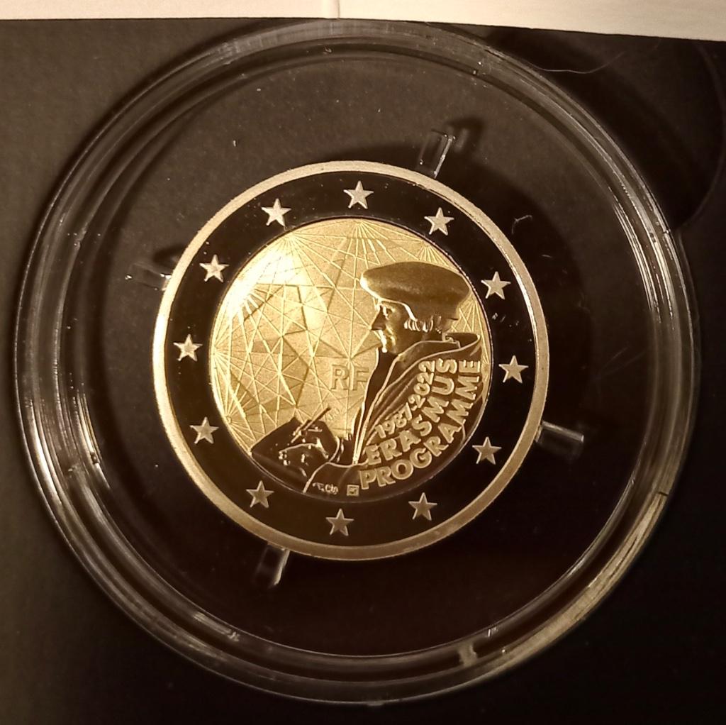 2 euro France 2022 Erasmus Proof Belle épreuve, Ophalen of Verzenden, Frankrijk, 2 euro