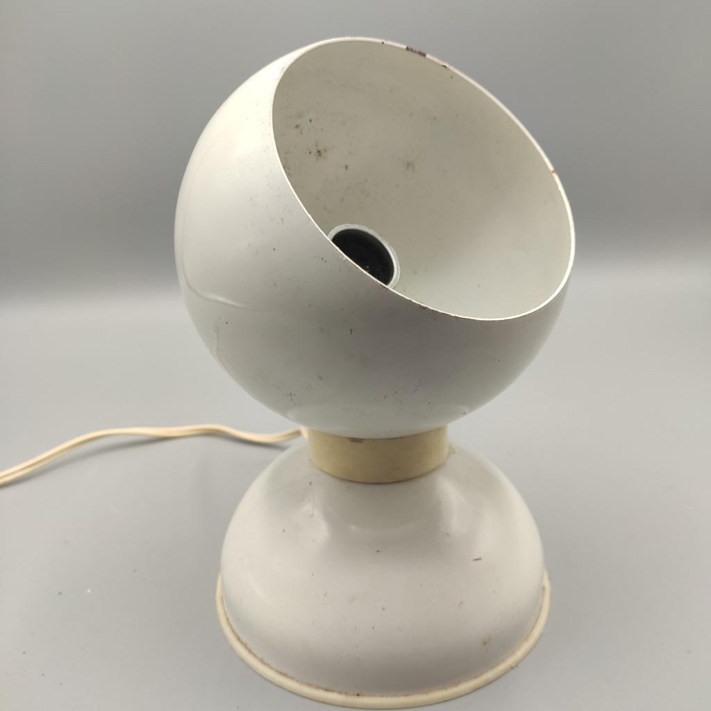 Lampe de table vintage Eyeball 70' aimantée, design de l'ère, Enlèvement ou Envoi