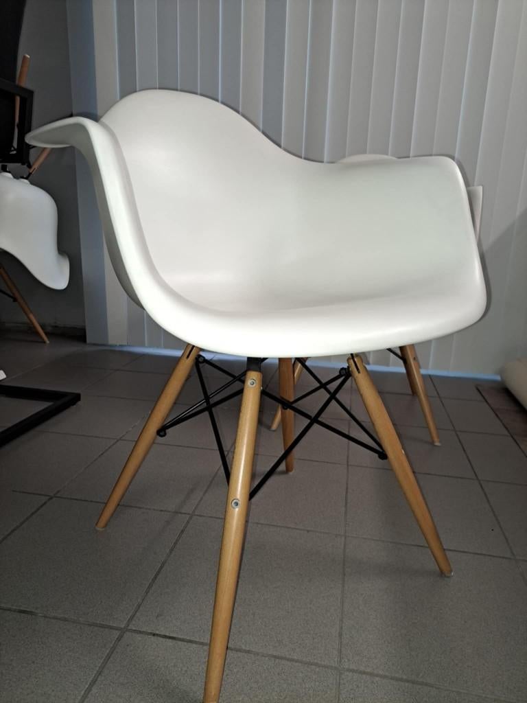 4 stoelen voor keuken of eetplaats, Huis en Inrichting, Ophalen, Hout, Wit, Zo goed als nieuw