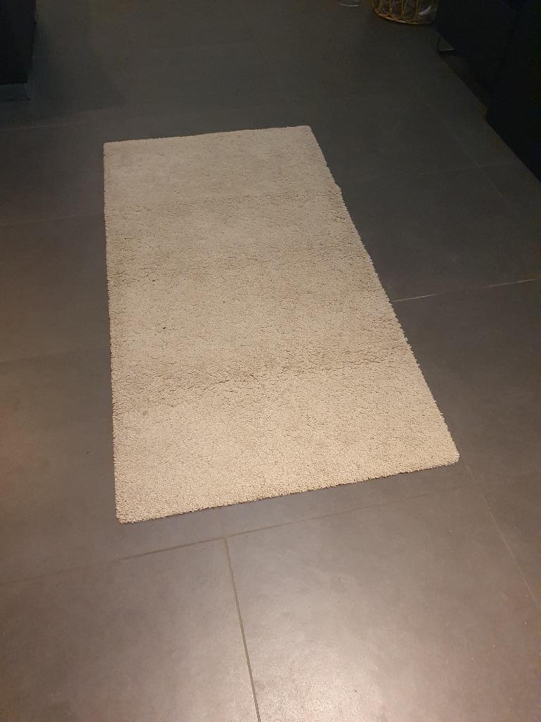 Tapis, Ophalen, Gebruikt, 100 tot 150 cm, Wit
