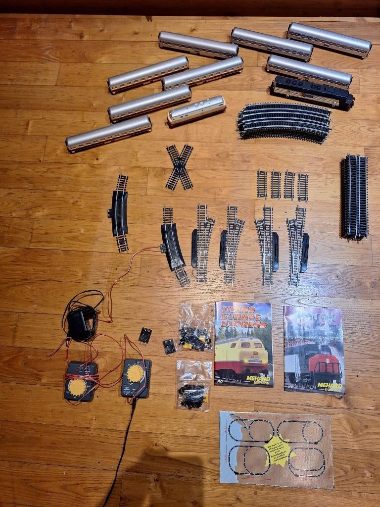 2 Mehano HO Modeltreinpakketten, Enlèvement, Comme neuf, Set de Trains, Autres marques