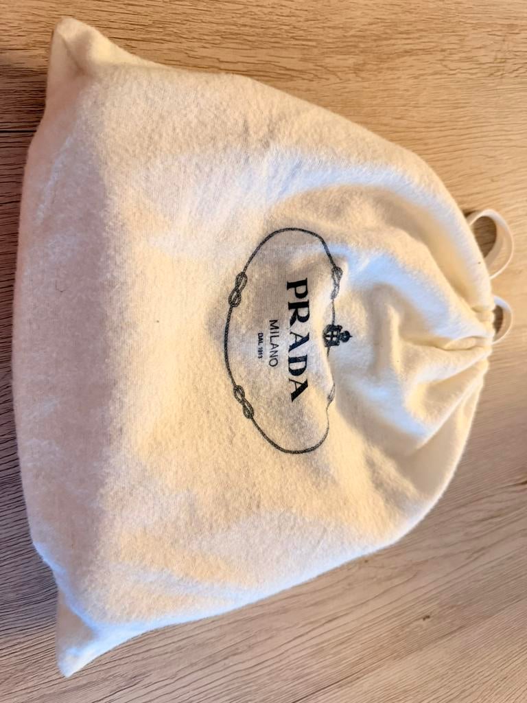 Prada re speciale editie 2005 kleine tas, Ophalen, Nieuw, Zwart, Avondtasje