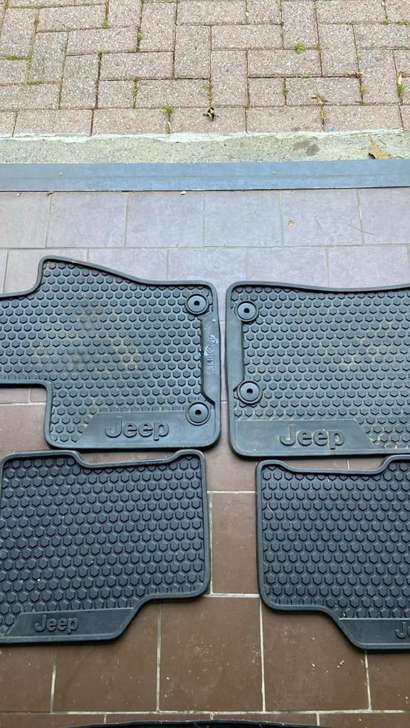 Originele rubberen vloermatten van Jeep Compass, Ophalen of Verzenden