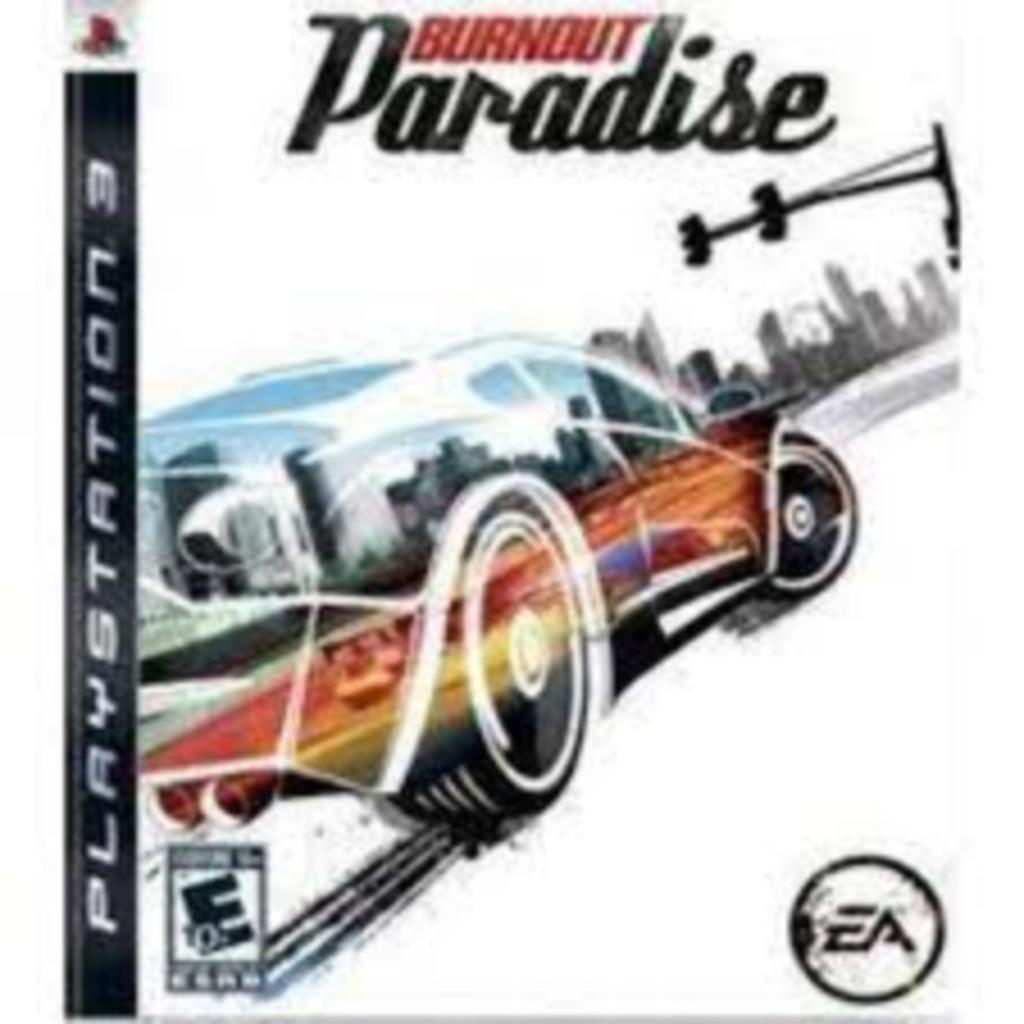 Burnout Paradise (PS3)., Online, Gebruikt, 1 speler, Racen en Vliegen