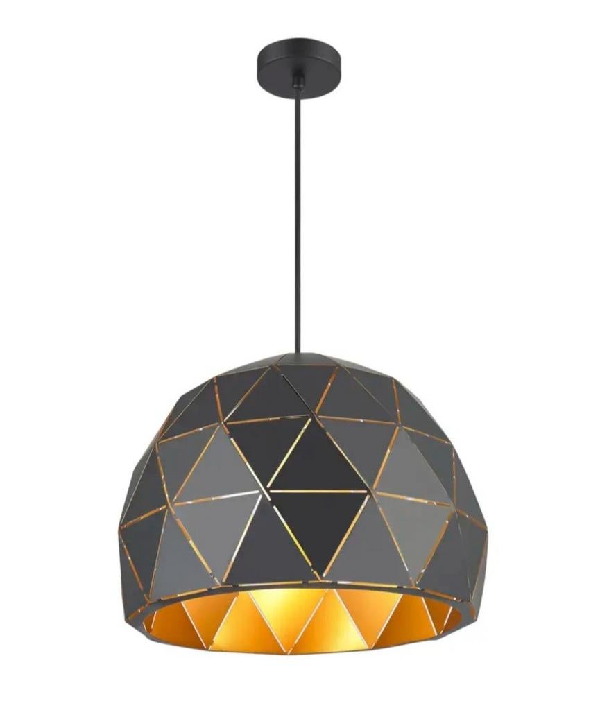 Zwart gouden hanglamp, Enlèvement