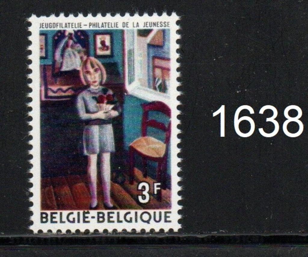 Timbre neuf ** Belgique N 1638, Enlèvement ou Envoi, Non oblitéré, Neuf