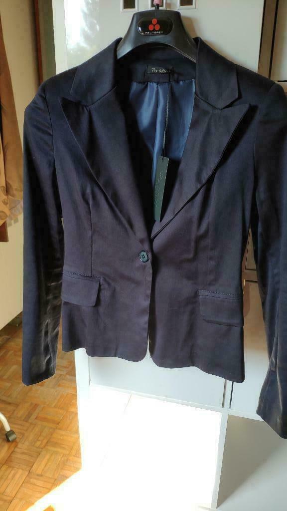 Nieuw mooi blazer vest koraal roos blauw marineblauw jasje S, ANDERE, Blauw, Nieuw, Ophalen of Verzenden