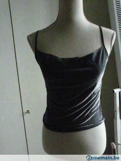 Petit top argenté ;, M&S, Ophalen of Verzenden, Gedragen