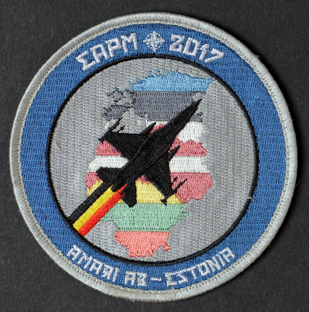 Baltic Air Policing 2017 - Amari AB - patch, Envoi, Armée de l'air, Emblème ou Badge