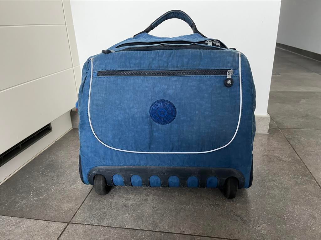 Kipling trolley boekentas, Enlèvement ou Envoi, Utilisé, Bleu