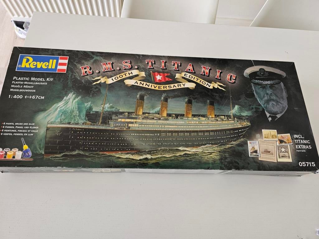 revell modelbouw r.m.s. titanic, Hobby en Vrije tijd, Modelbouw | Boten en Schepen, Ophalen of Verzenden, Zo goed als nieuw, Revell