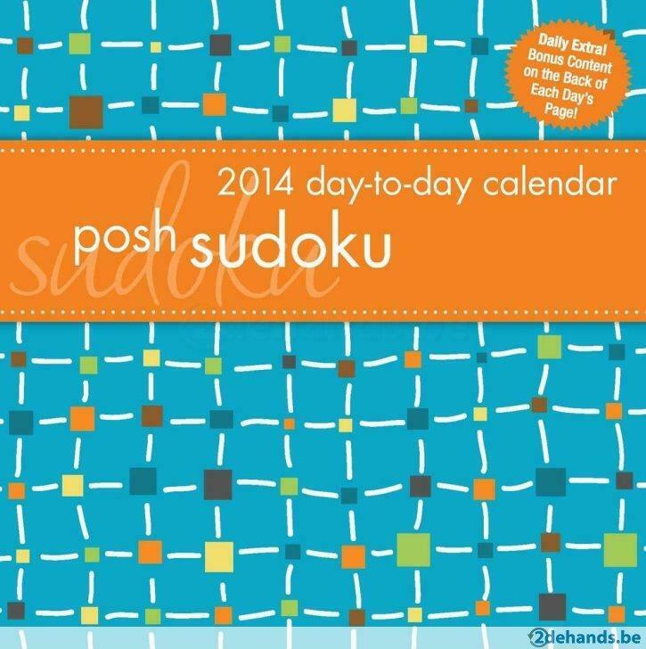 Posh : Sudoku 2014 dagkalender, Livres, Journaux & Revues, Neuf