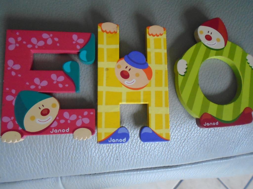 HOUTEN „" OLIFANT "” HOUDER+GRATIS 7 HOUTEN LETTERS”, Blauw, Ophalen of Verzenden, Zo goed als nieuw, Kapstokje