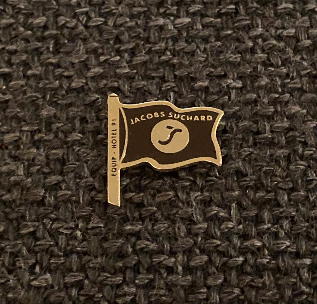 PIN - JACOBS SUCHARD, Envoi, Utilisé, Autres sujets/thèmes, Insigne ou Pin's