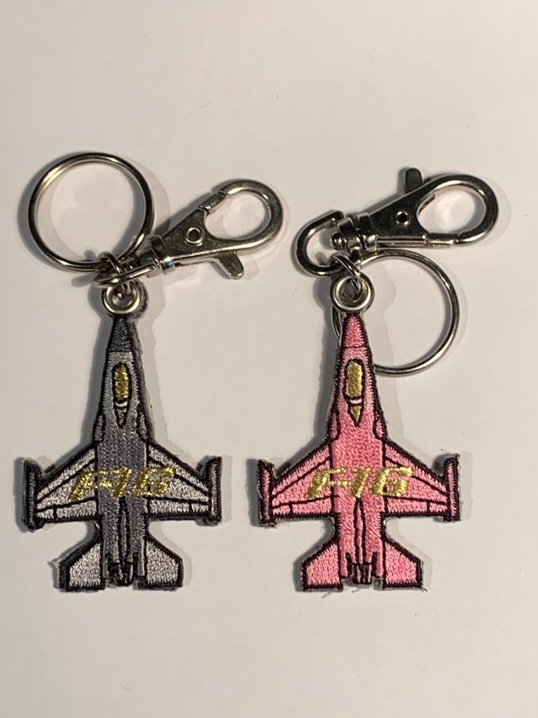 2 Sleutelhangers F-16 Belgian Air Force, Ophalen of Verzenden, Luchtmacht, Overige typen