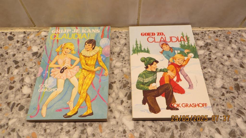Grijp je kans Claudia uit 1973 , en Goed zo Claudia uit 1967, Ophalen of Verzenden, Zo goed als nieuw, Fictie, Cok Grashoff