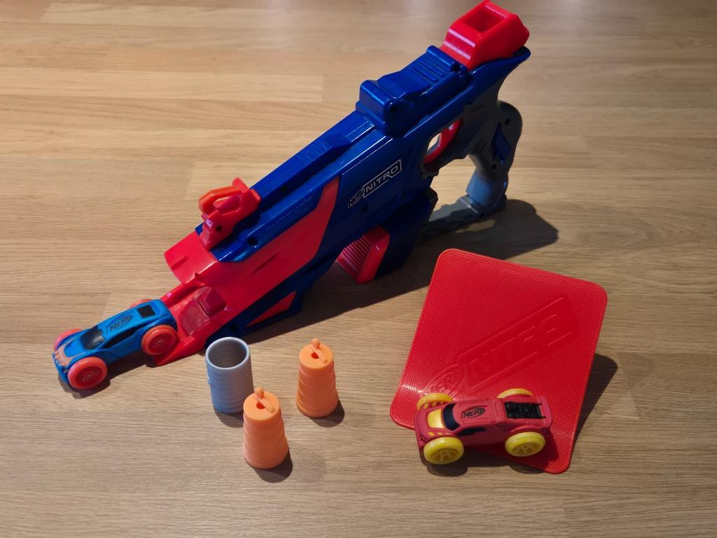 Nerf Nitro Longshot Smash, auto lanceersysteem, Ophalen, Gebruikt