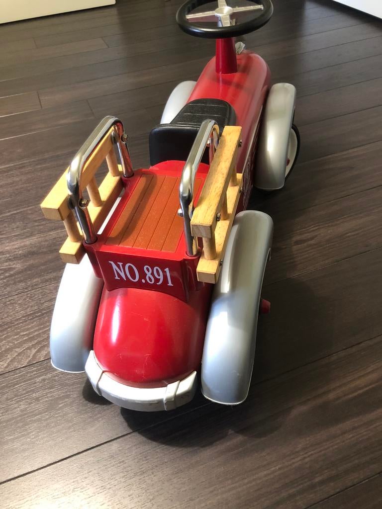 Loopwagen brandweerwagen Baghera, Enfants & Bébés, Jouets | Extérieur | Véhicules & Draisiennes, Comme neuf, Enlèvement