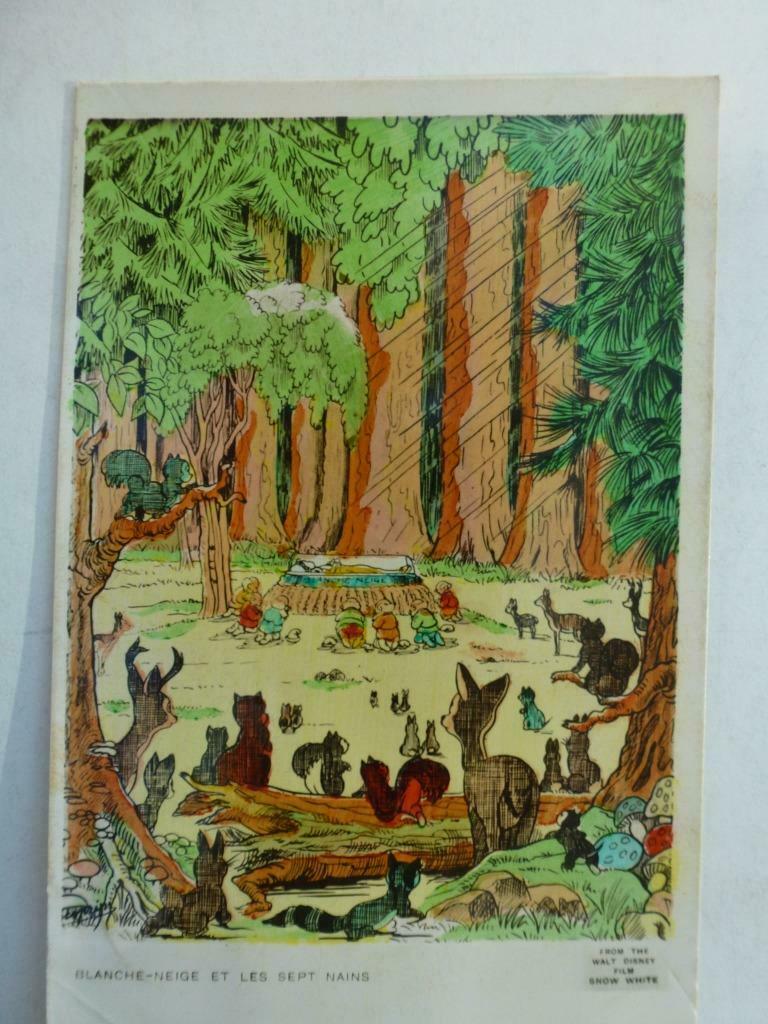 sneeuwwitje, Collections, Envoi, Blanche-Neige ou Belle au Bois Dormant, Utilisé, Image ou Affiche