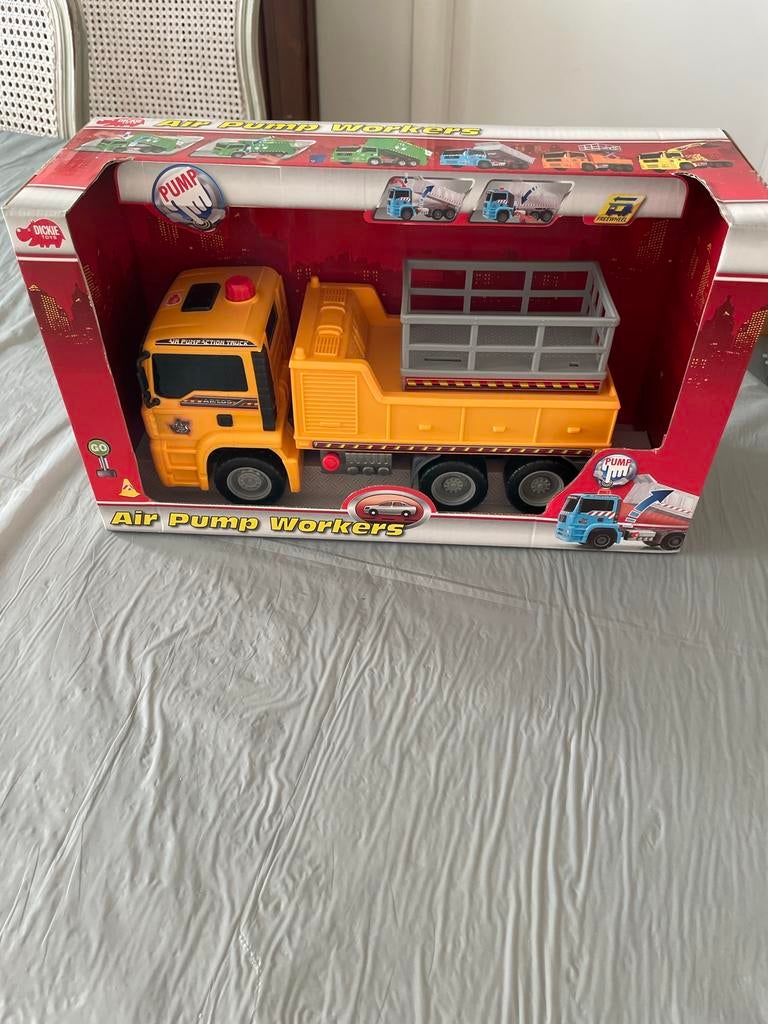 Dickie toys camion avec nacelle, Enlèvement, Comme neuf