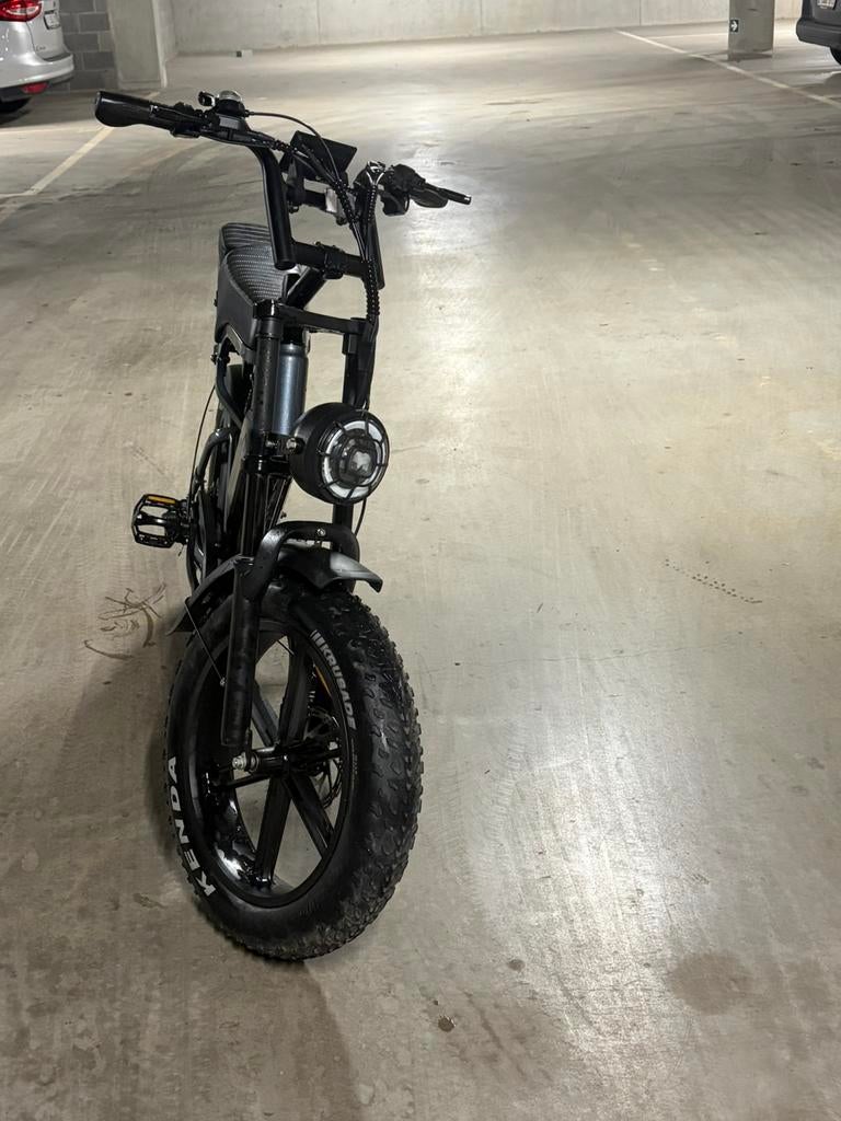 Fatbike V20 pro grijs/donker grijs, Zo goed als nieuw, 47 tot 51 cm, 50 km per accu of meer, Ophalen