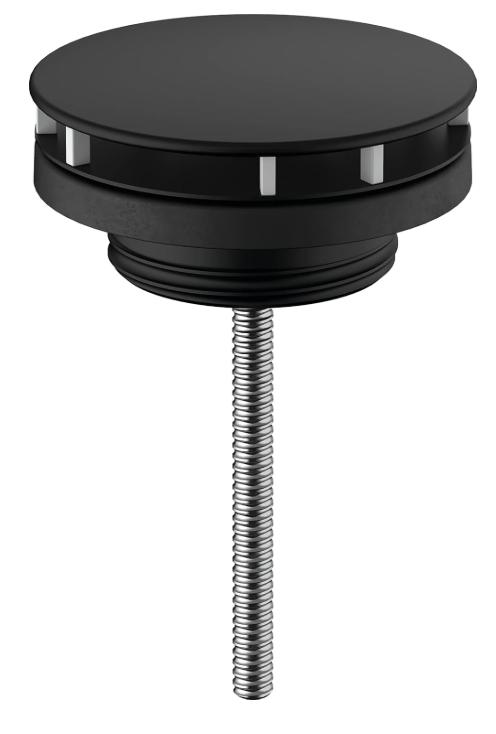 Hansgrohe afvoerplug 63mm mat zwart, Ophalen, Nieuw, Wastafel