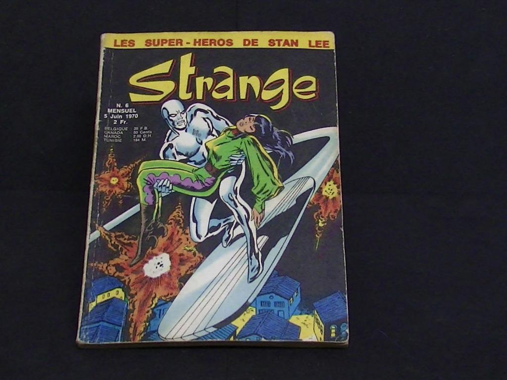 Strange n° 6 / 1970 / édition Lug originale , Europa, Ophalen of Verzenden, Stan lee jack kirby john, Gelezen