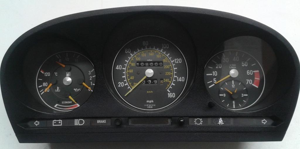 Reparatie Kmteller MB 380SL-WB107-R107-C107-W126 instrument, Auto-onderdelen, Verzenden, Gebruikt, Mercedes-Benz