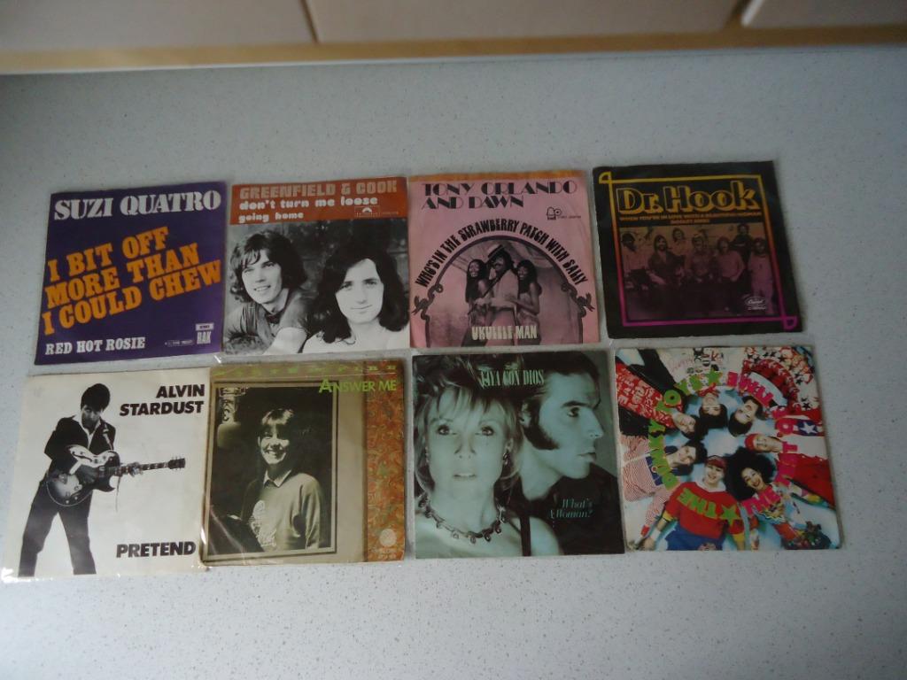 Part 189 van 8 Singles "Suzi Quatro, Greenfield & Cook,, Gebruikt, 7 inch, Single, Ophalen of Verzenden