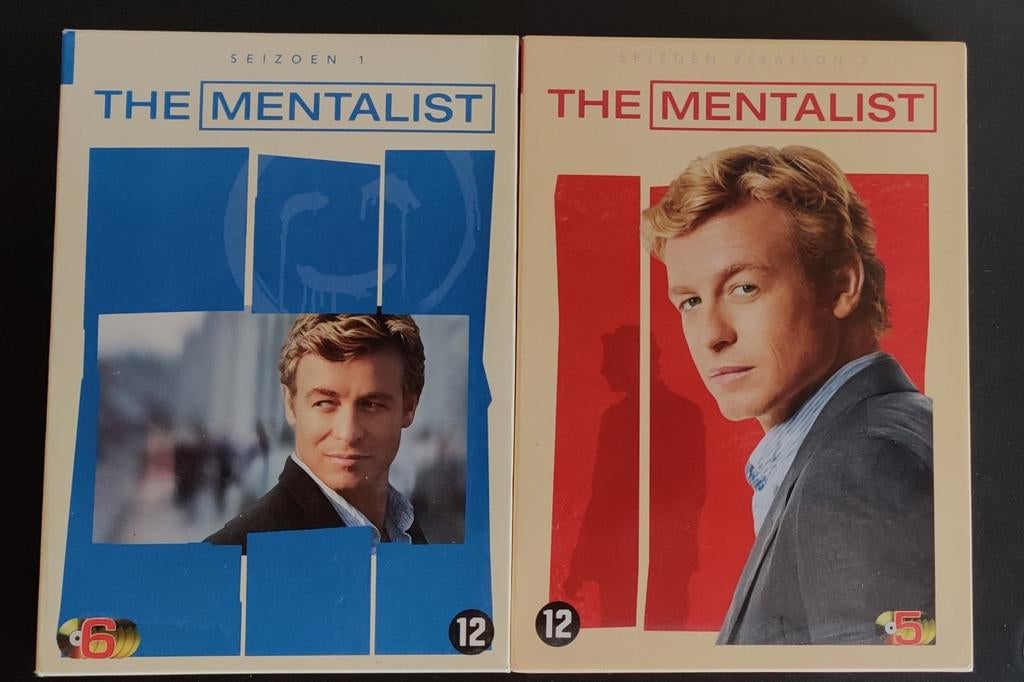 The Mentalist S1+2 (DVD) 📀📀📀, Vanaf 12 jaar, Ophalen of Verzenden, Zo goed als nieuw, Overige genres