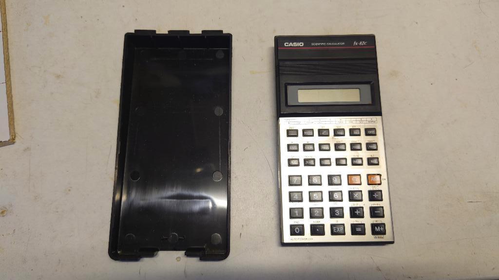 Casio FX82c rekenmachine voor munten, Diversen, Rekenmachines, Verzenden, Gebruikt