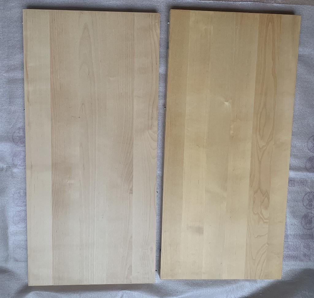 DEUX PORTES/PLANCHES D'ARMOIRE CM 84 x 40, Enlèvement, Utilisé