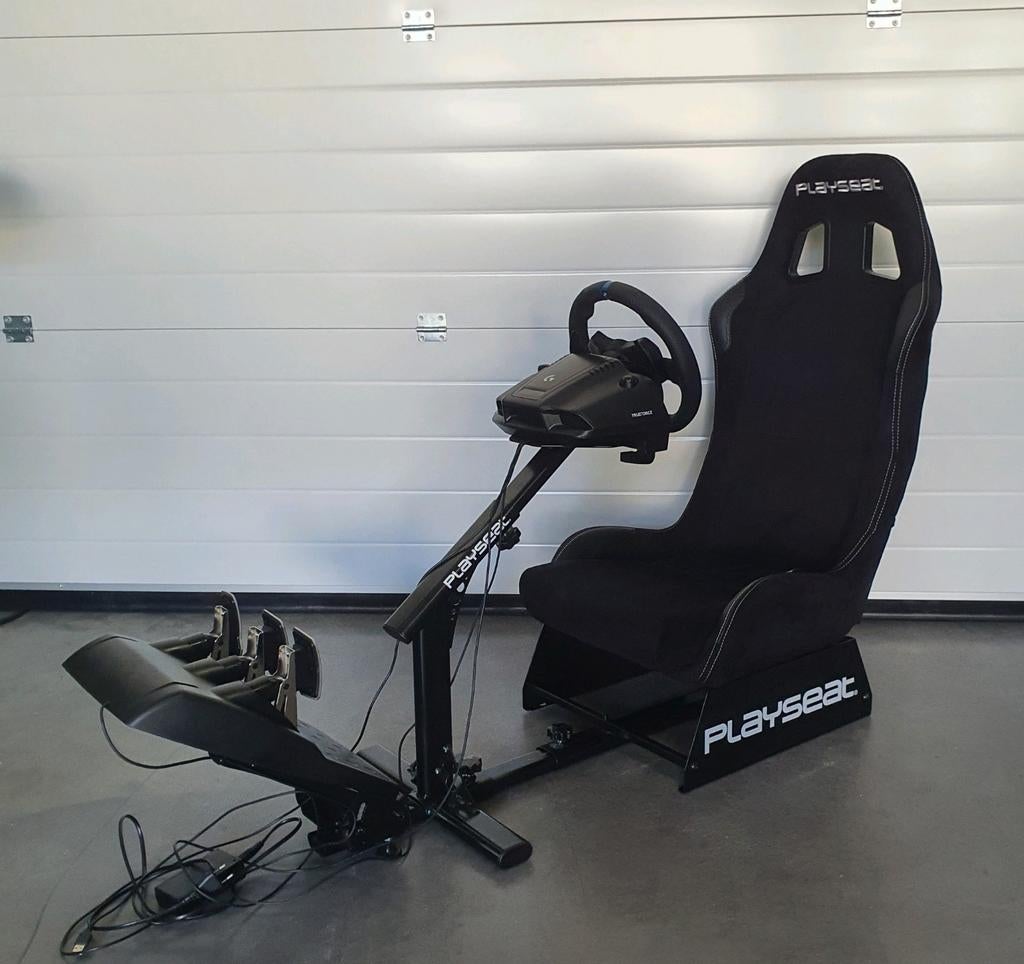 Playseat Alcantara + Logitech G923 PS4 / PS5, Ophalen, Refurbished