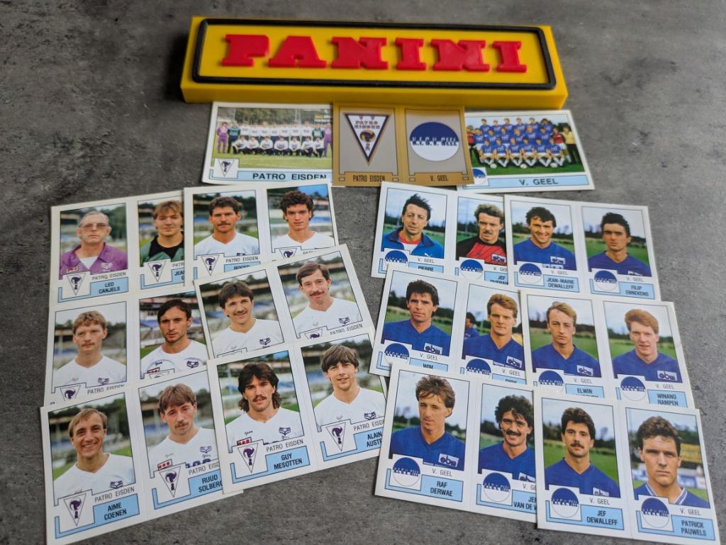 PANINI FOOTBALL 88 PATRO EISDEN/V GEEL  15 AUTOCOLLANTS 1988, Envoi, Neuf