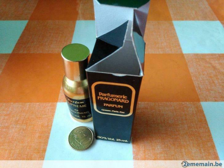 Zeldzaam Fragonard 'Supreme'pur Paris parfum 80% vintage 15, Ophalen, Gebruikt