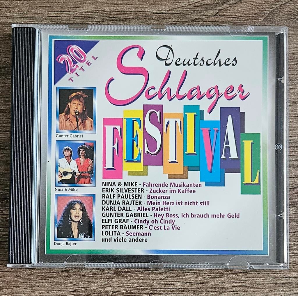 Deutsches schlagerfestival, Cd's en Dvd's, Ophalen, Zo goed als nieuw