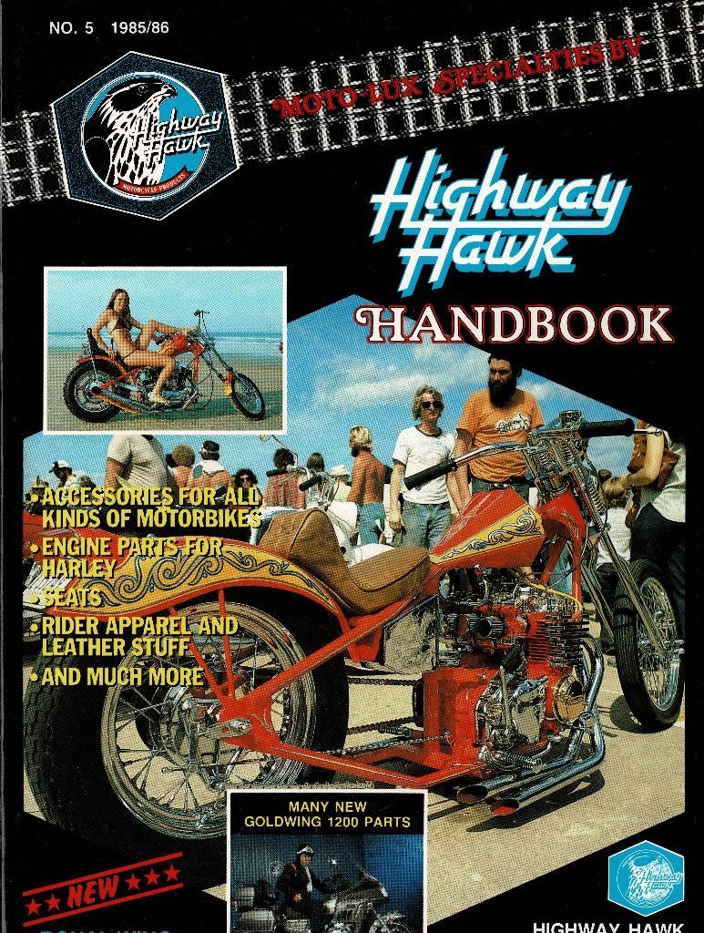 Magazine Highway Hawk 1985 -86 numéro 5, Enlèvement ou Envoi