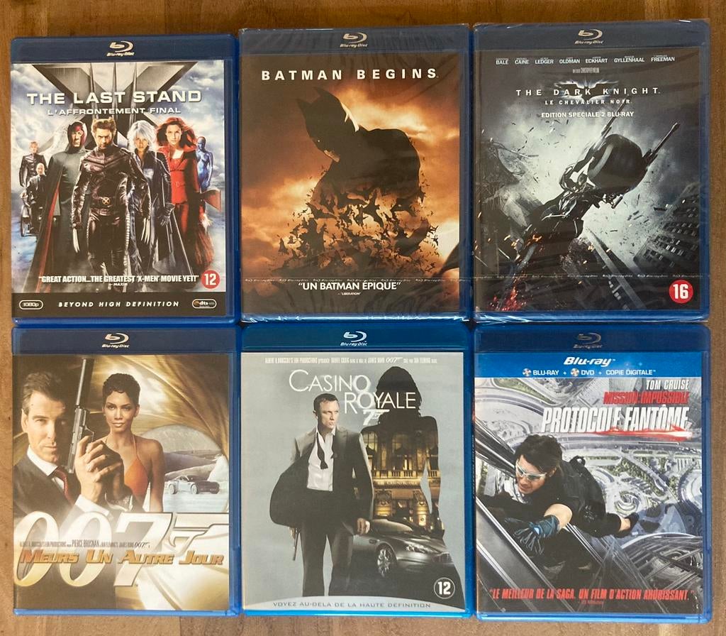 Blu ray comme neuf - 3 eur/piece ou prix pour plusieurs, Cd's en Dvd's, Zo goed als nieuw