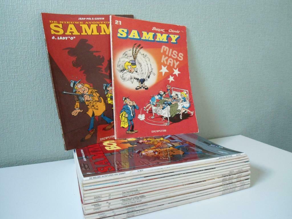 Sammy Nrs 21 t.e.m  36   1st Druk, Boeken, Stripverhalen, Gelezen, Meerdere stripboeken, Ophalen of Verzenden