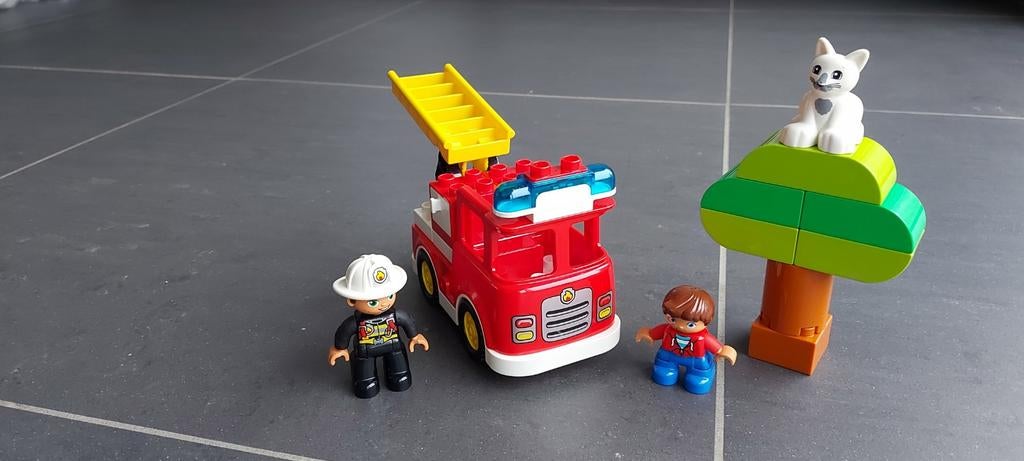 duplo voiture des pompiers n 10901, Enfants & Bébés, Jouets | Duplo & Lego, Enlèvement ou Envoi, Comme neuf, Duplo