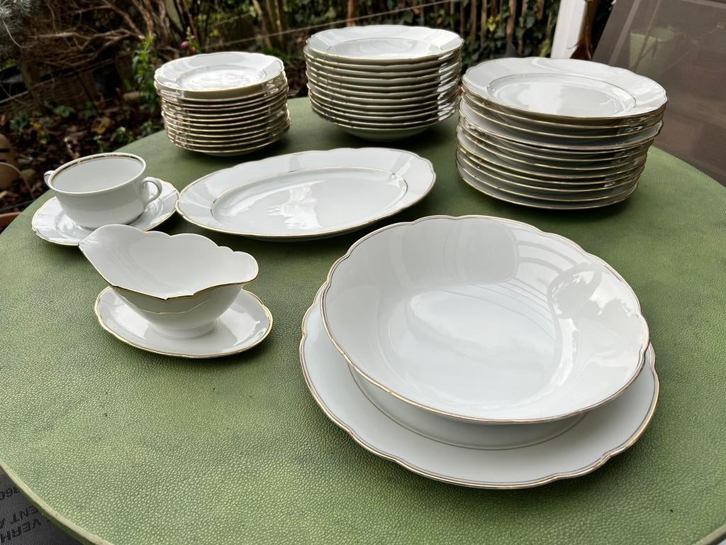 Service table vintage - porcelaine de Bavière, Enlèvement ou Envoi
