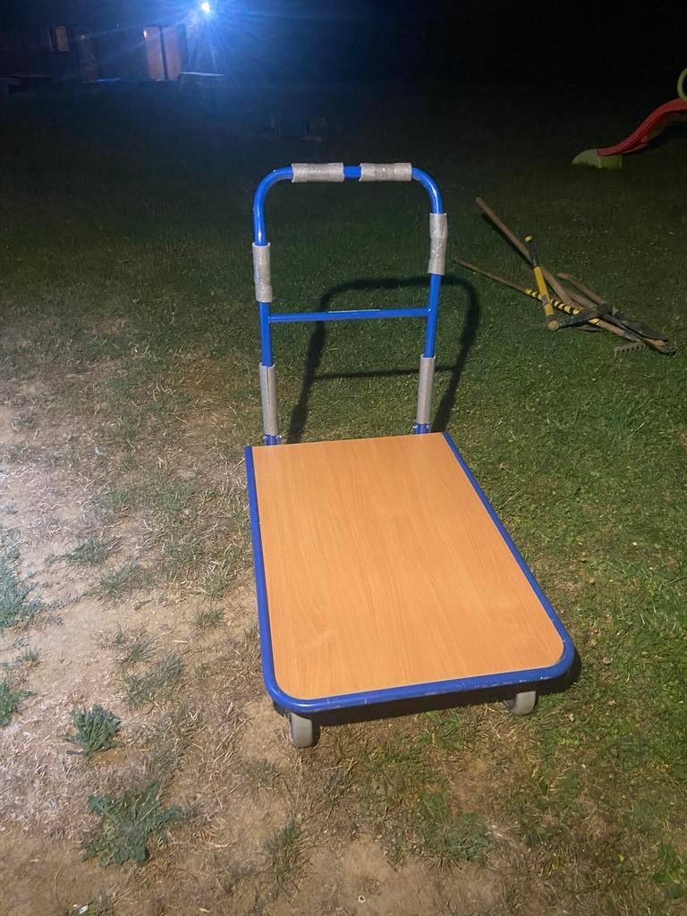 Opvouwbare wagen met een draagvermogen van 250 kg, 100 liter of meer, Ophalen, Nieuw, Transportkar